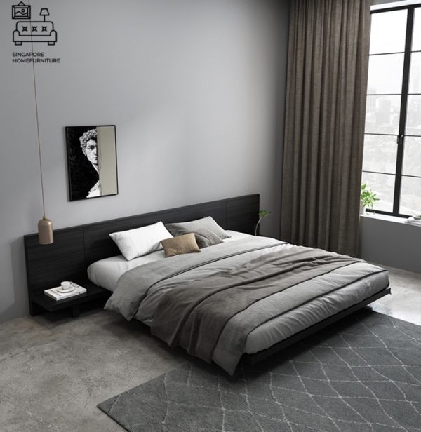 RENINGE® Japanese Bed Frame | Tatami Bed | Engineered Wood | 2 Sizes:Queen, King | Option: Mattress, Table | $$$ - Image 17