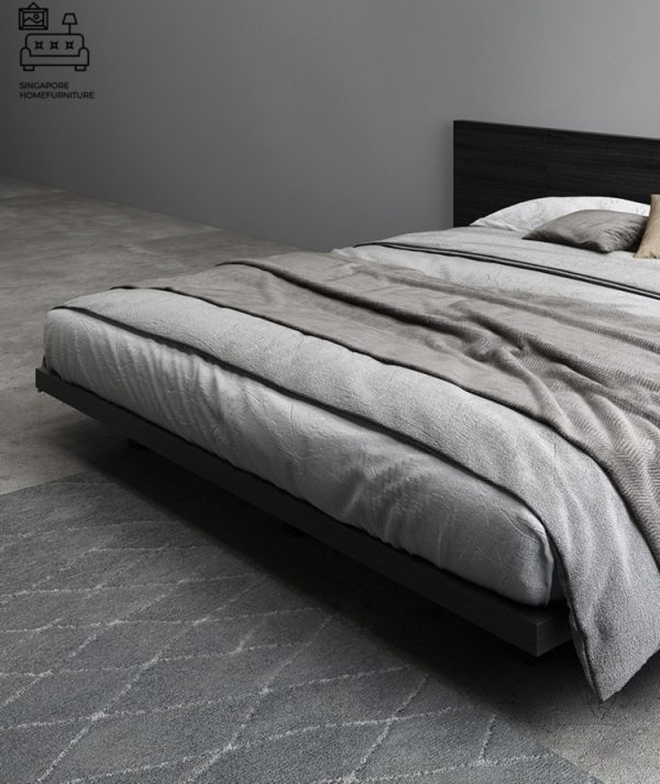 RENINGE® Japanese Bed Frame | Tatami Bed | Engineered Wood | 2 Sizes:Queen, King | Option: Mattress, Table | $$$ - Image 14