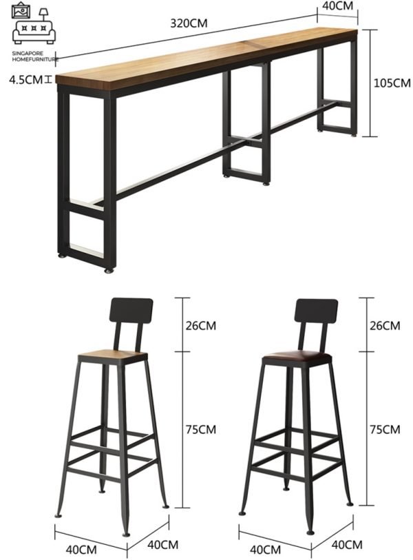 Sejny High Bar Table Singapore SingaporeHomeFurniture
