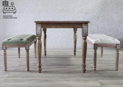 Sete Dining Table With Bench Singapore SingaporeHomeFurniture