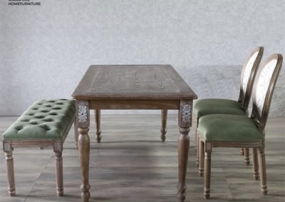 Sete Dining Table With Bench Singapore SingaporeHomeFurniture