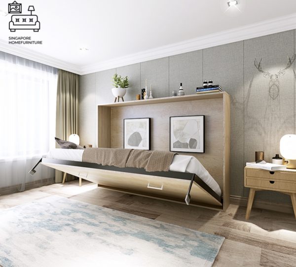 WAREMME® Wall Frame | Invisible Bed | Premium Design | 3 Sizes: Single, Small Double, Queen | $$$ - Image 16
