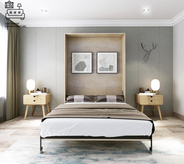 WAREMME® Wall Frame | Invisible Bed | Premium Design | 3 Sizes: Single, Small Double, Queen | $$$ - Image 14