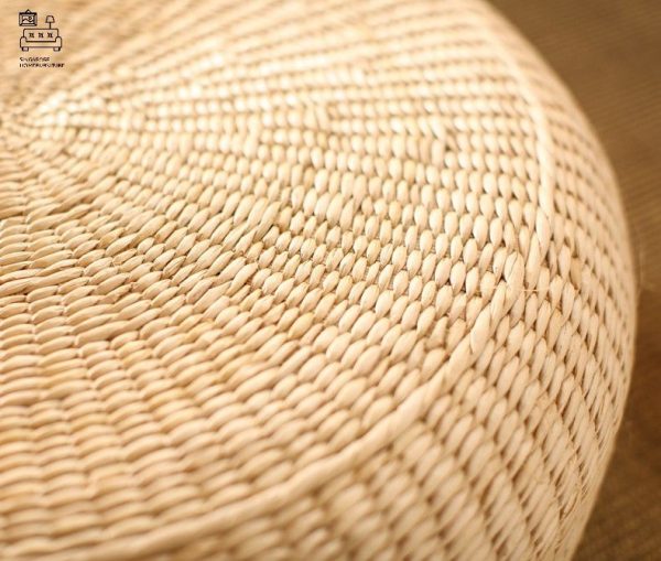 ALZIRA® Upholstered Pouffe | Rustic Design | Comfortable & Relaxing | $$ - Image 11