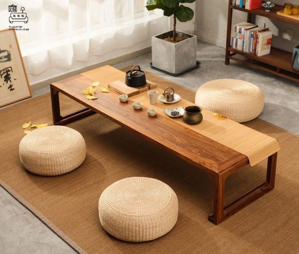 ALZIRA® Upholstered Pouffe | Rustic Design | Comfortable & Relaxing | $$