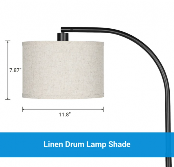 Ebern® Kjeld 63" Arched Floor Lamp - Image 4