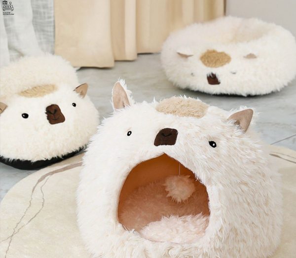 MORTSEL® Pet Bed | Plushy and Comfortable | For Cats and Dogs | $ - Image 6
