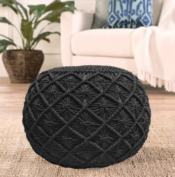 Phelan® Upholstered Pouffe - Image 2