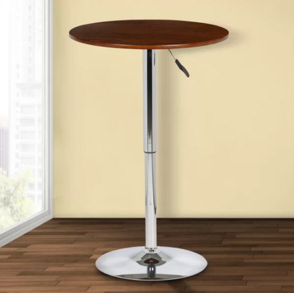 Orren Ellis® Brabham Bar Height 24'' Pedestal Dining Table - Image 4