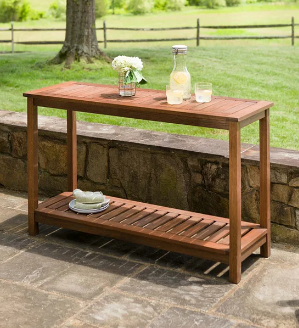 Plow & Hearth® Lancaster Solid Wood Buffet Console Table - Image 4