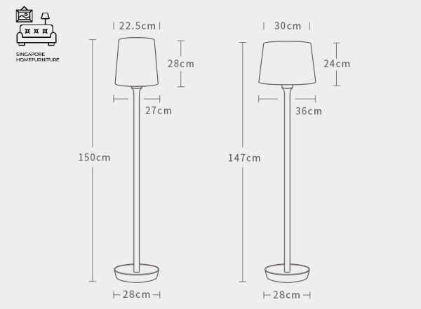 HAAG® Japanese Floor Lamp | Simple | Minimalistic Design | $$$ - Image 3