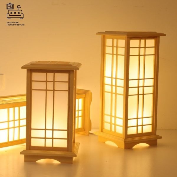 HOLLABRUNN® Japanese Floor Lamp | 29cm * 29cm * 162cm | Simple & Minimalistic | $$$ - Image 7