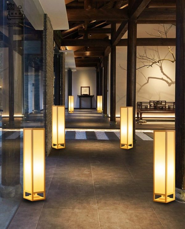 HOLLABRUNN® Japanese Floor Lamp | 29cm * 29cm * 162cm | Simple & Minimalistic | $$$ - Image 14