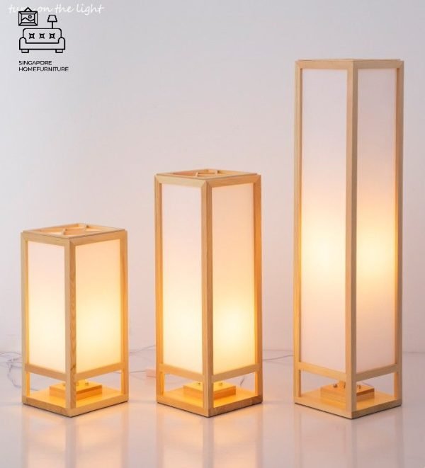 HOLLABRUNN® Japanese Floor Lamp | 29cm * 29cm * 162cm | Simple & Minimalistic | $$$ - Image 12
