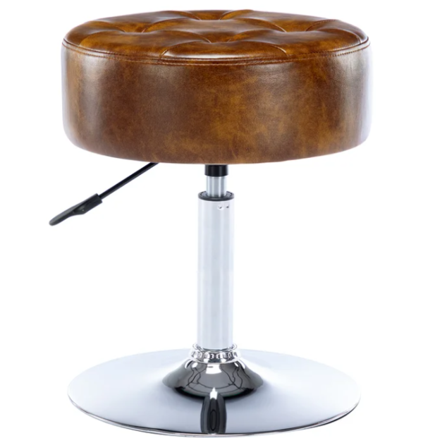 Ebern Designs® Ketil 25'' Tall Iron Vanity Stool