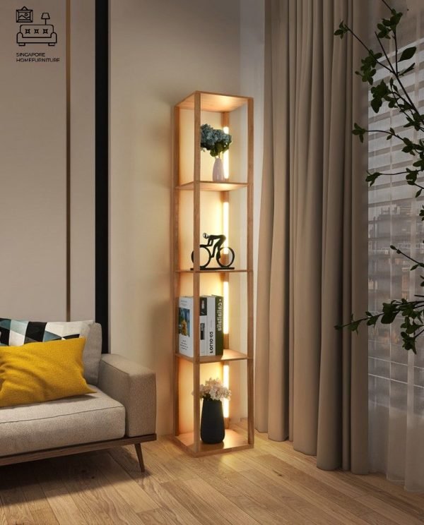 TULLN® Japanese Floor Lamp | 29cm * 29cm * 162cm | Simple & Minimalistic | $$$
