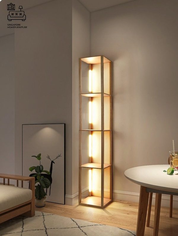 TULLN® Japanese Floor Lamp | 29cm * 29cm * 162cm | Simple & Minimalistic | $$$ - Image 3